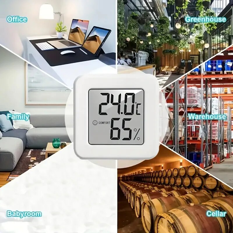 Weather Station Indoor - Digital Hygrometer Thermometer Indoor Thermometer Temperature