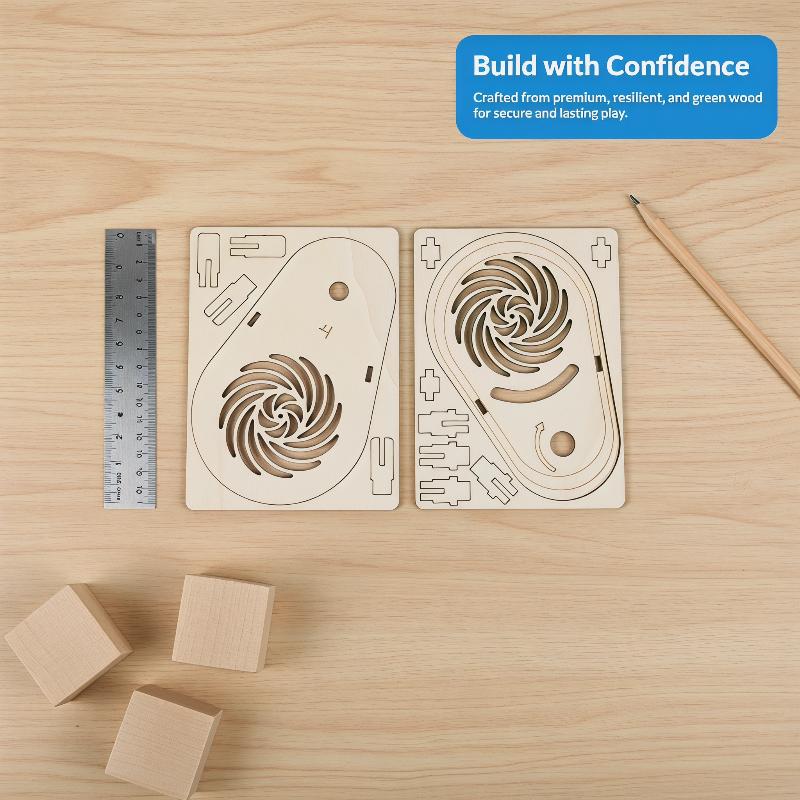 Science Toys - Hands-On STEM Science Experiment Toy Wooden
