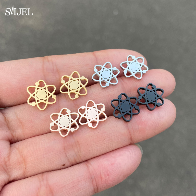 Science Buddies - Punk Stainless Steel Chemistry Atom Shape
