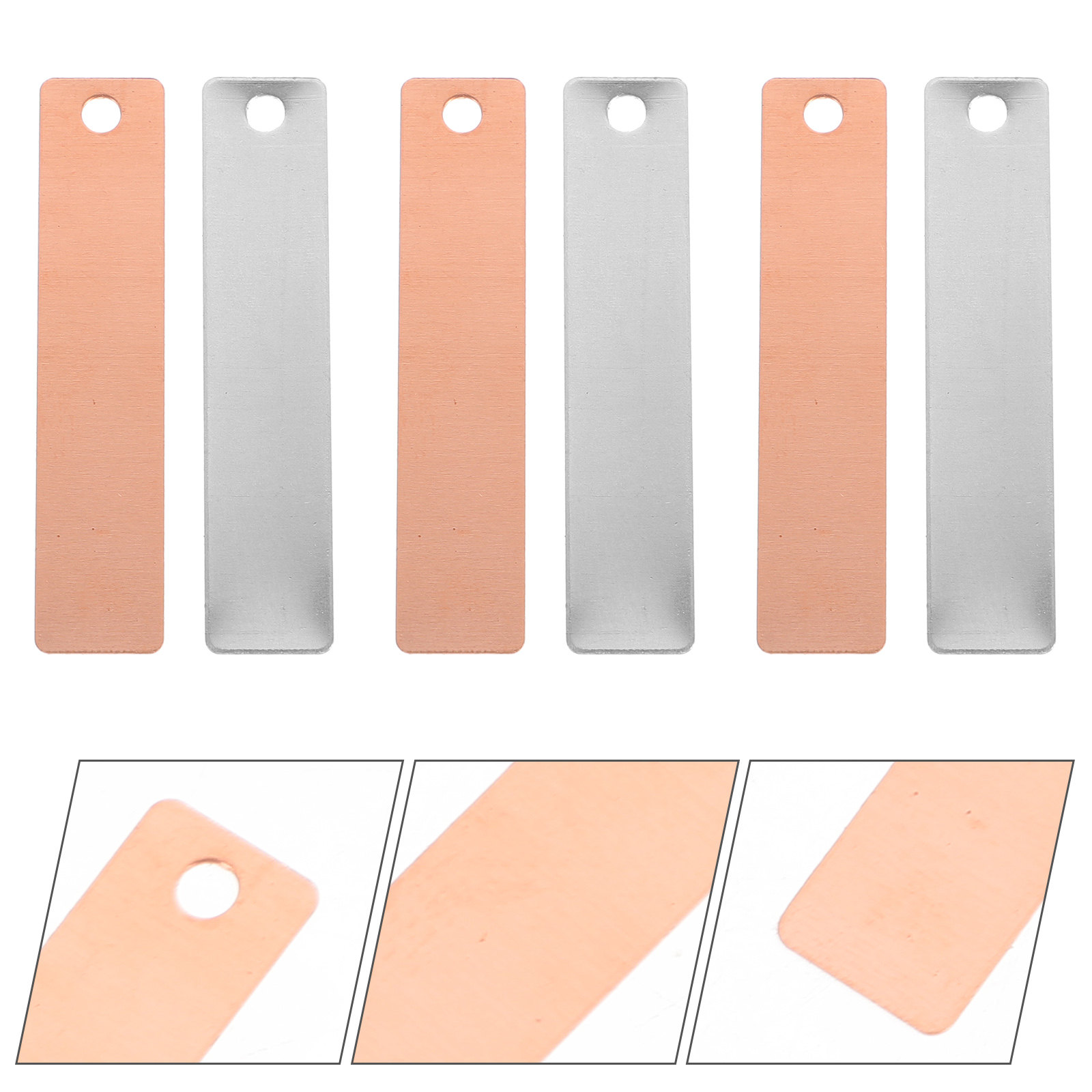 Science Experiment - Copper Sheet Zinc Strips 6 Sets