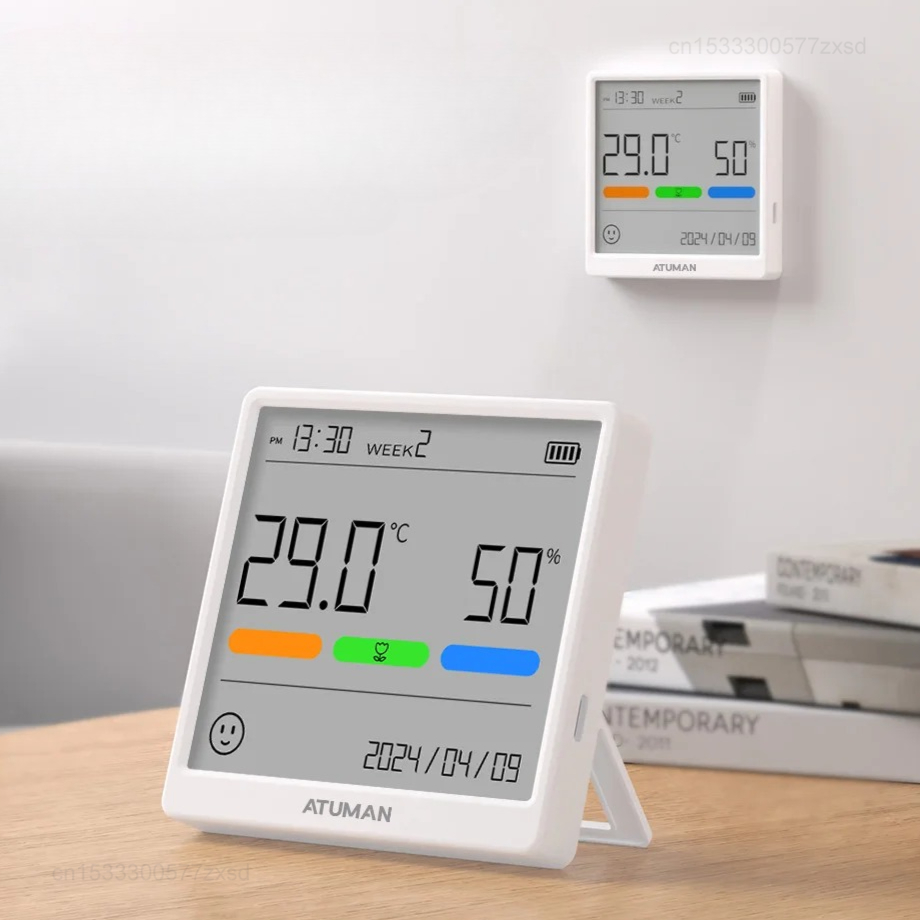 Weather Station Indoor - DUKA THSE Temperature Humidity Meter Indoor