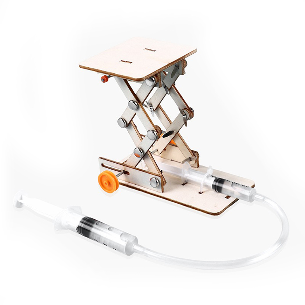 Science Project Physics - Creative Hydraulic Lift Table Materials DIY