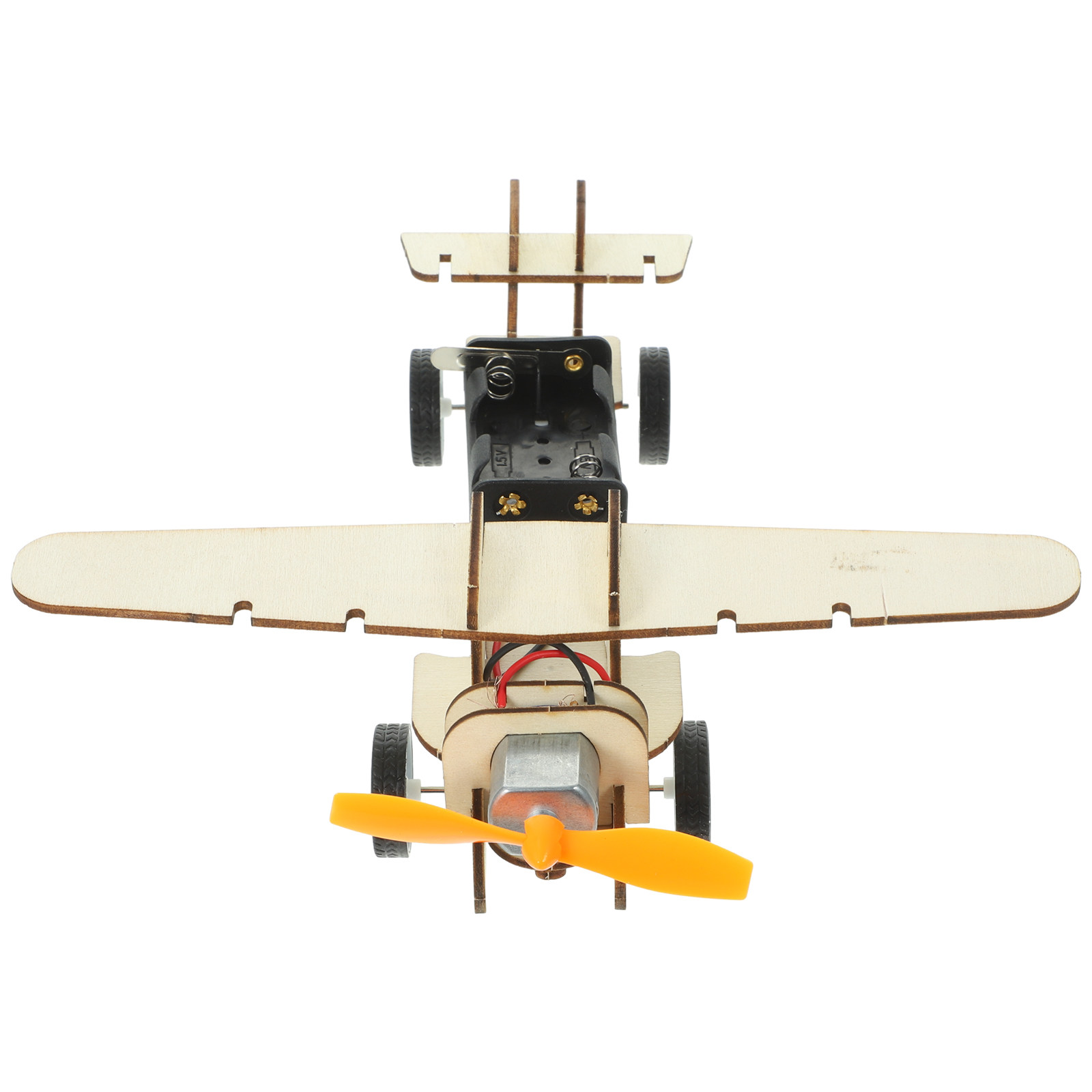 Science Project Physics - 1Set Wooden Glider Plane DIY Science