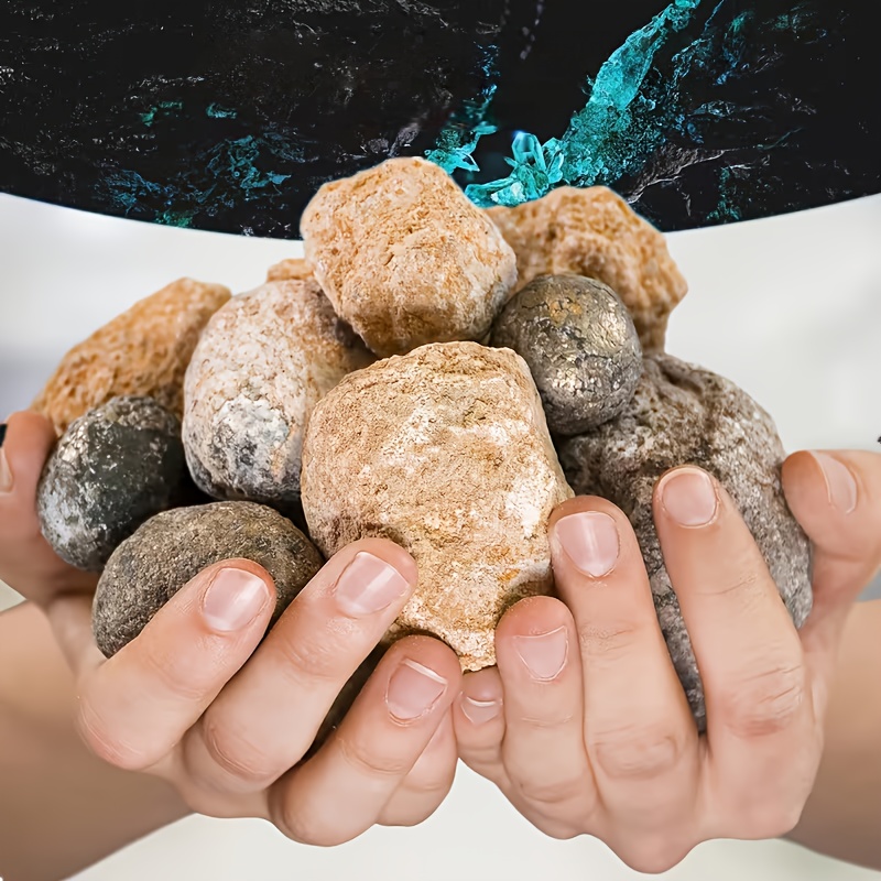 Geode Crystal Break - 10/20pcs Natural Quartz Geode Eggs, Agate