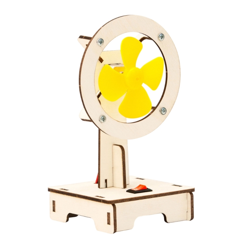Science Project Physics - Hand Craft Science Experiment Electric Fan