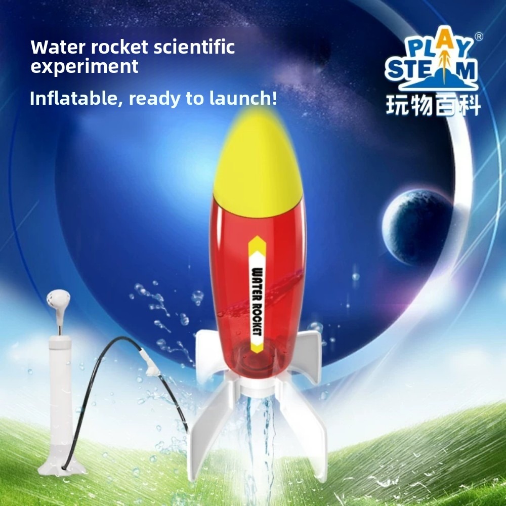 Science Project Physics - Water Rocket Science Experiment for Kids: