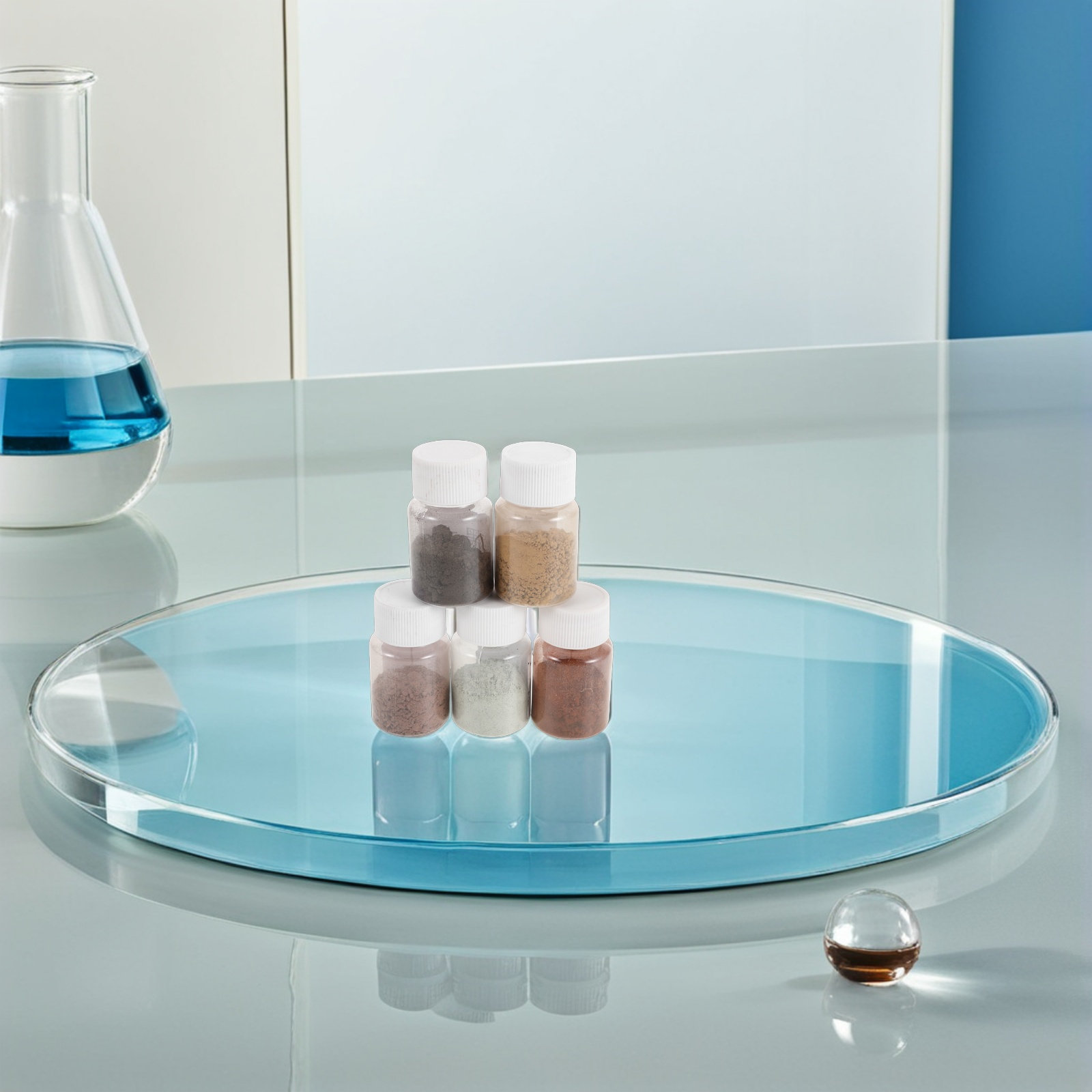 Science Experiment - 20 Bottles Five Color Laboratory Soil