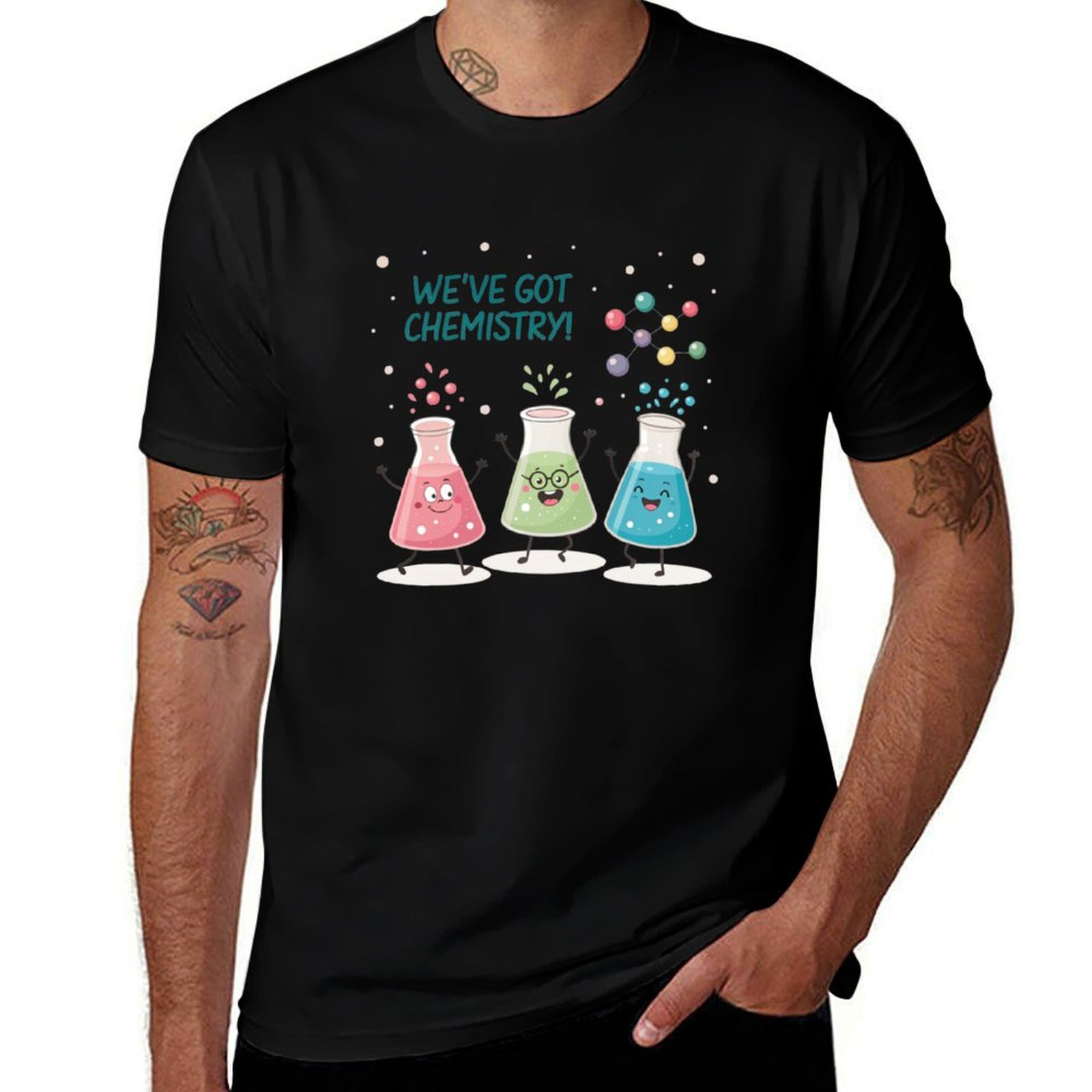 Science Buddies - Science Beaker Buddies T-Shirt Lightweight Hiking