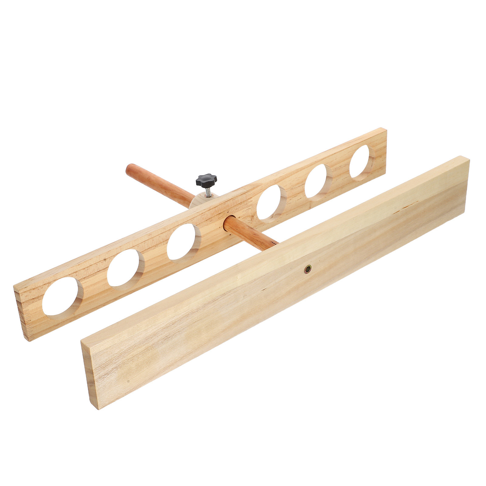 Science Experiment - 6 Hole Wooden Adjustable Chemistry Funnel