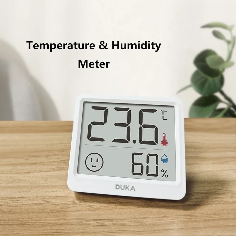 DUKA Atuman 2.5 inch LCD Elect - Weather Station Indoor recension och pris
