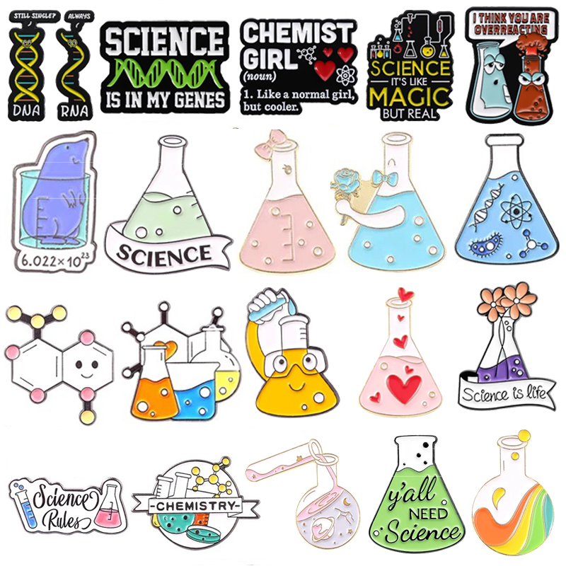 Science Enamel Pin Test Tube D - Science Experiment recension och pris