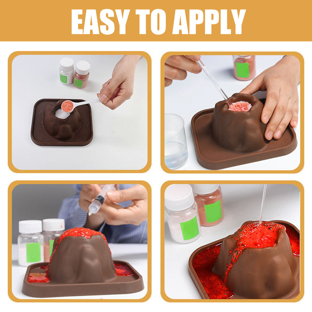 6Pcs Volcano Science Models fo - Volcano Kit Eruption recension och pris