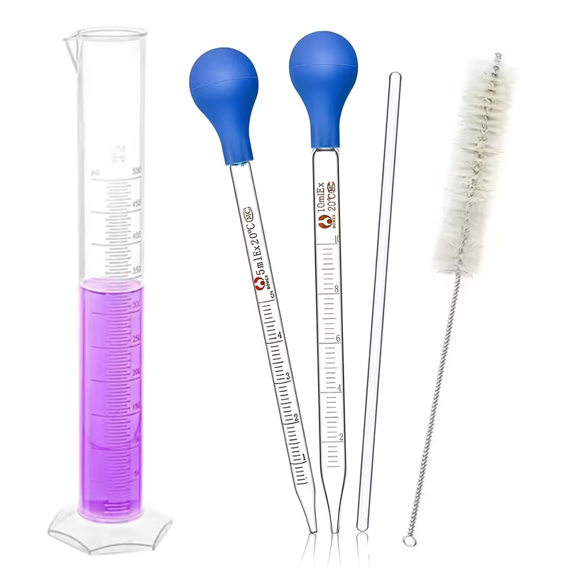 A set of glass dropper experim - Science Experiment recension och pris