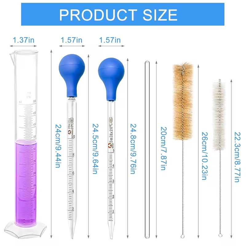 A set of glass dropper experim - Science Experiment recension och pris