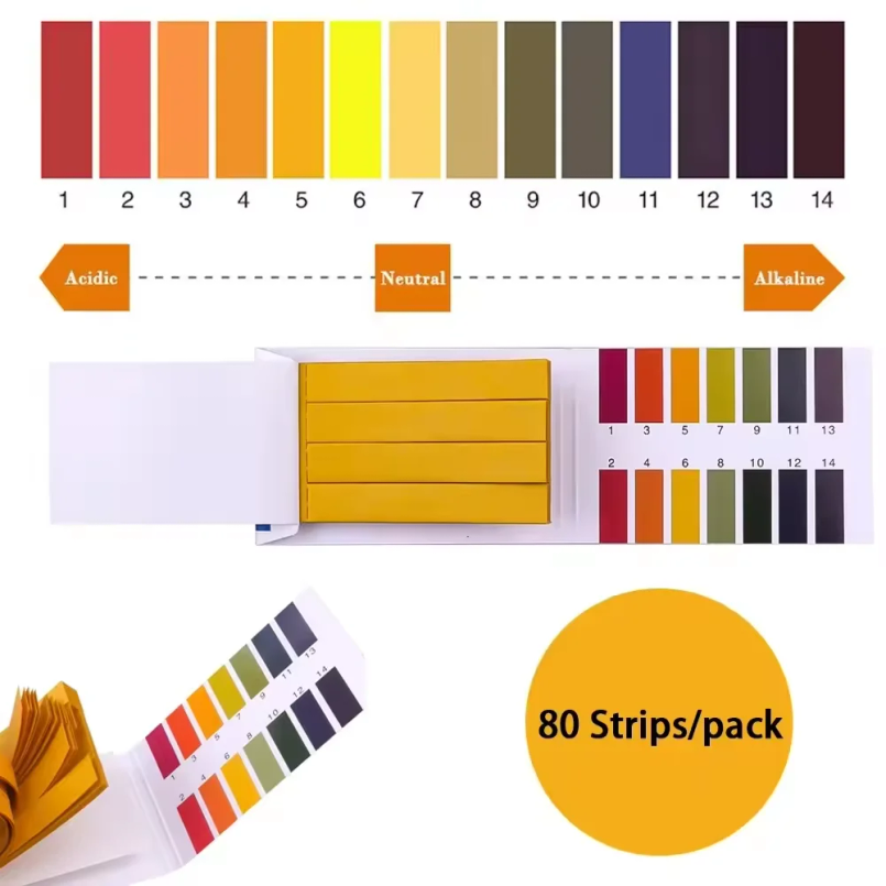 80 Strips/pack PH Test Strips  - Water Testing Kit recension och pris