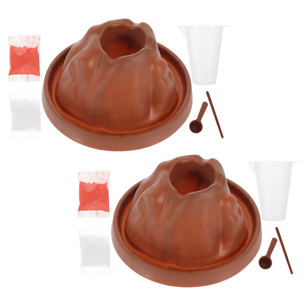 2Sets DIY Volcano Eruption Exp - Volcano Kit Eruption recension och pris
