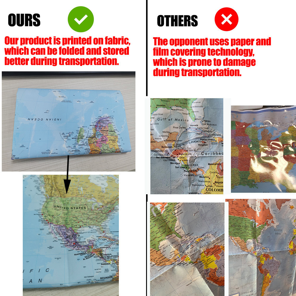 Wall Art Prints The World Map  - Star Map Poster recension och pris