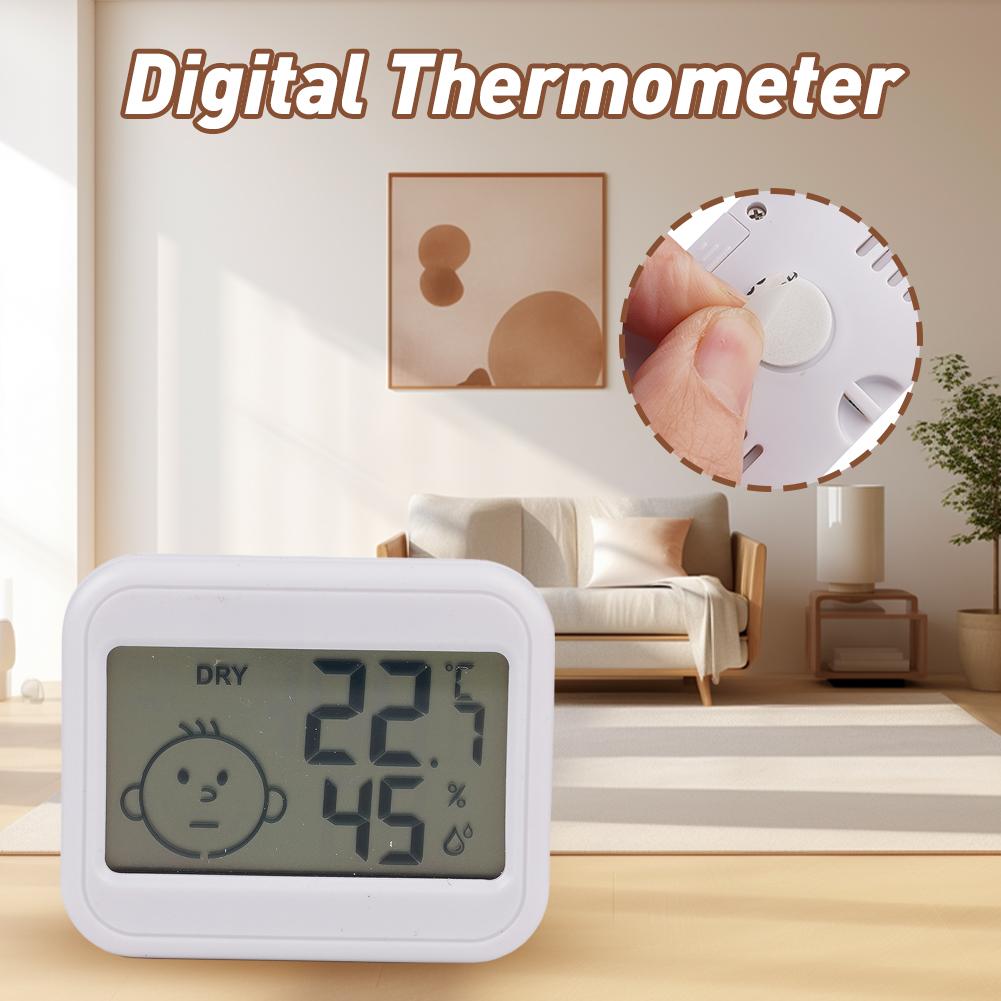 LCD Digital Thermometer Hygrom - Weather Station Indoor recension och pris