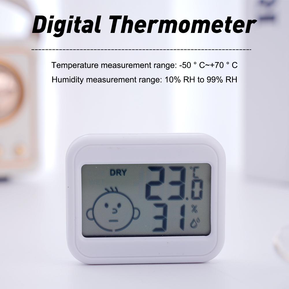 LCD Digital Thermometer Hygrom - Weather Station Indoor recension och pris