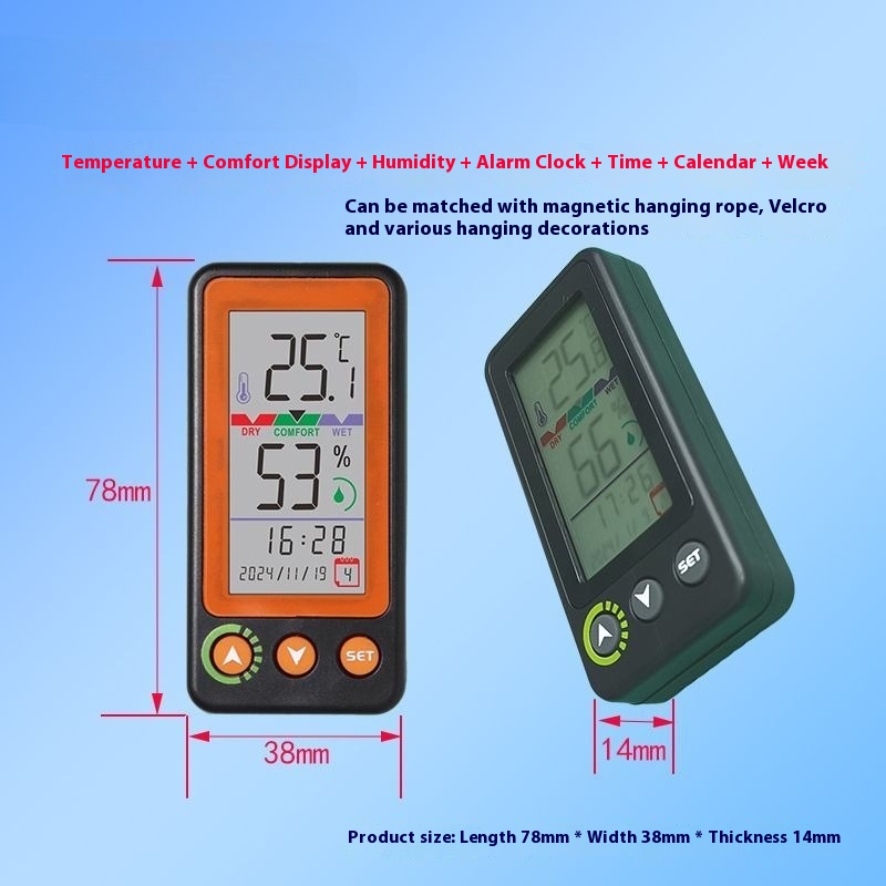 Outdoor Portable Digital Therm - Weather Station Indoor recension och pris