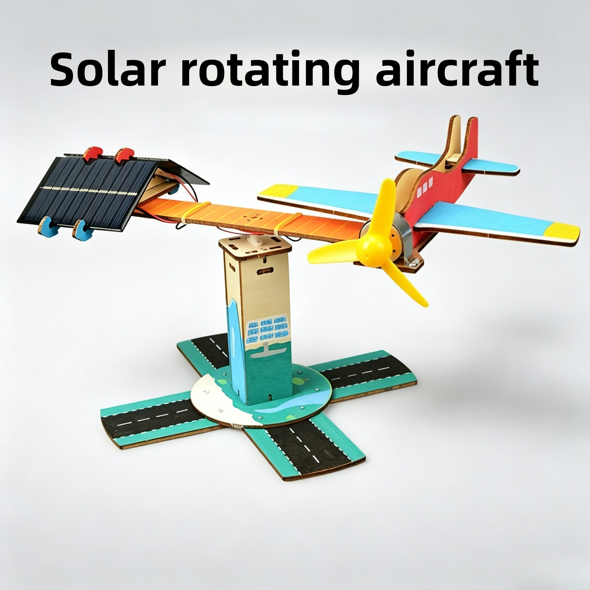 Solar-powered rotating airplan - Science Max recension och pris