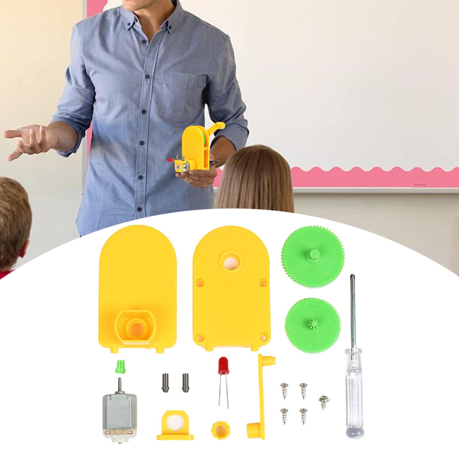 Hand Crank Electric Generator  - Science Project Physics recension och pris