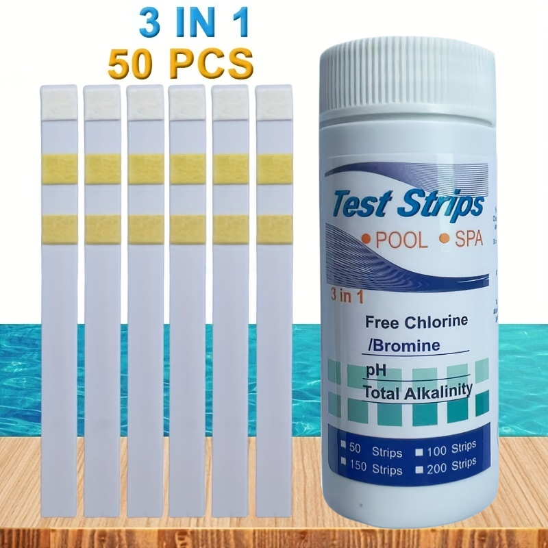 Chlorine PH Test Strips SPA Sw - Water Testing Kit recension och pris
