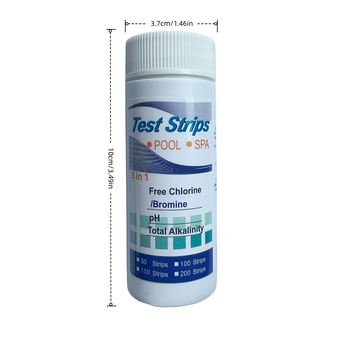 Chlorine PH Test Strips SPA Sw - Water Testing Kit recension och pris