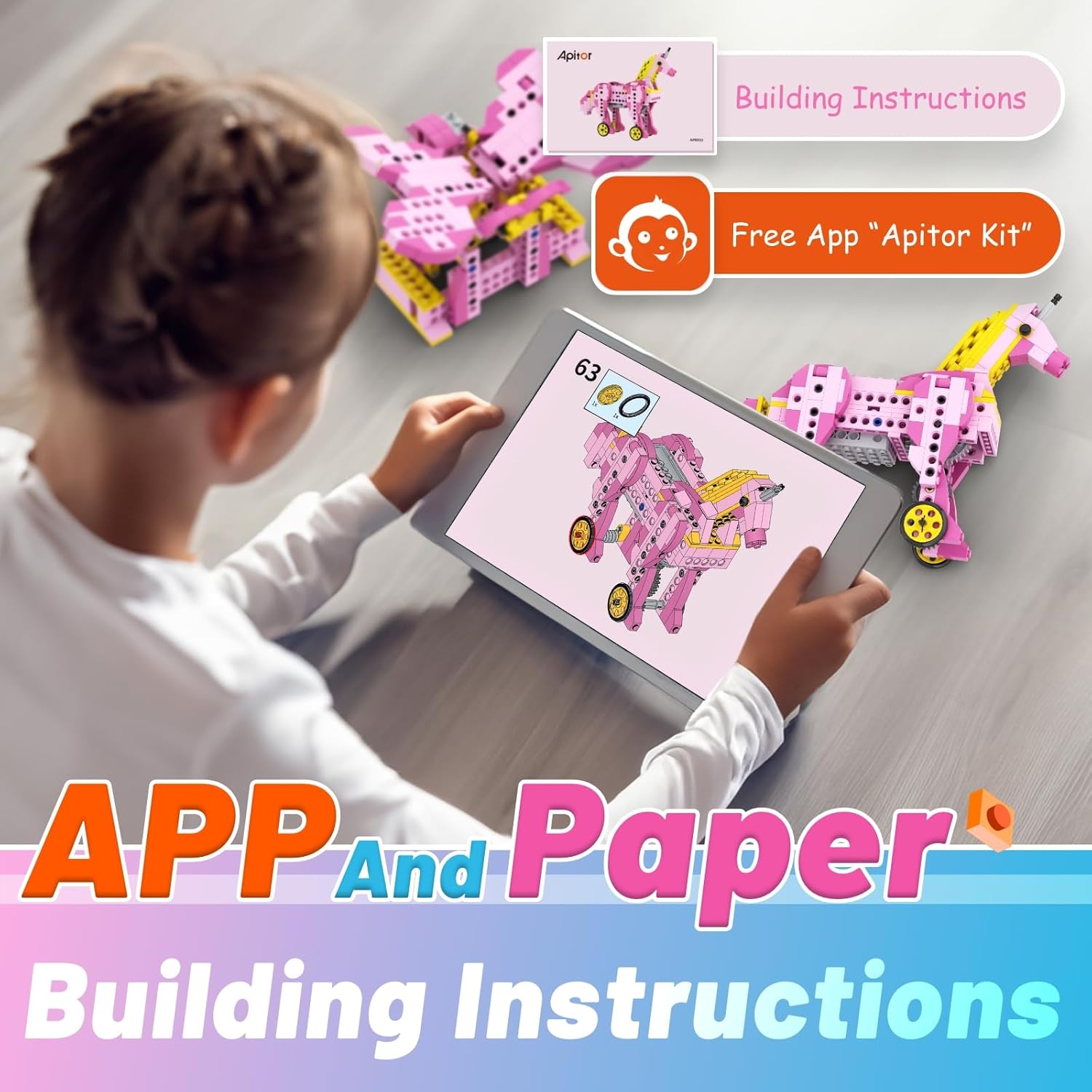 Apitor STEM Toys for Girls Gif - Science Toys recension och pris