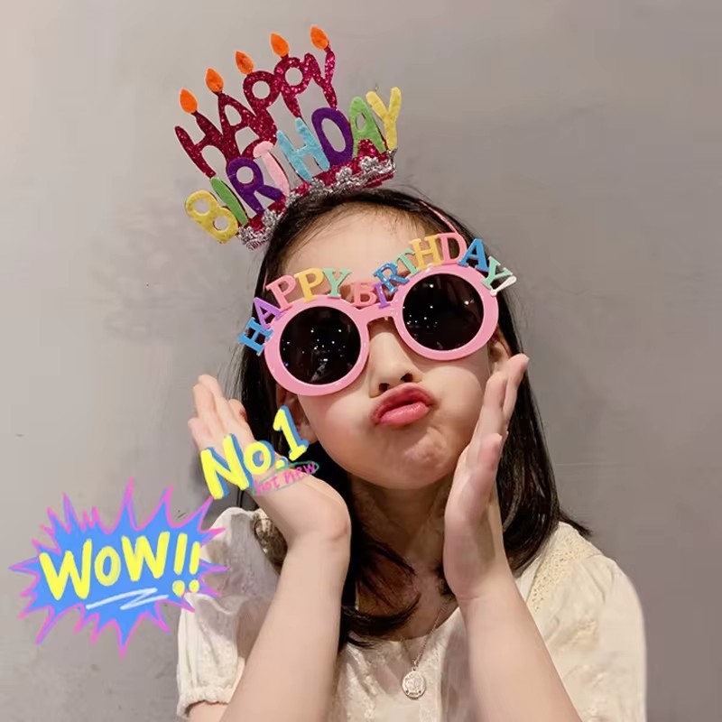 Birthday Party Props Happy Bir - Science Of Happiness recension och pris