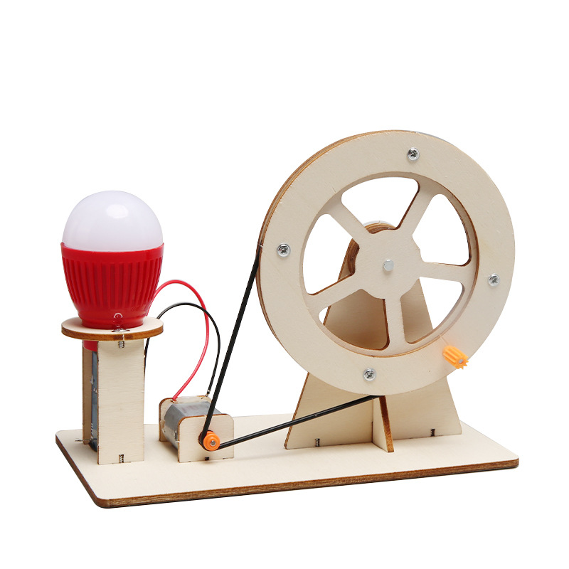 Mini DIY Hand Crank Generator  - Science Max recension och pris
