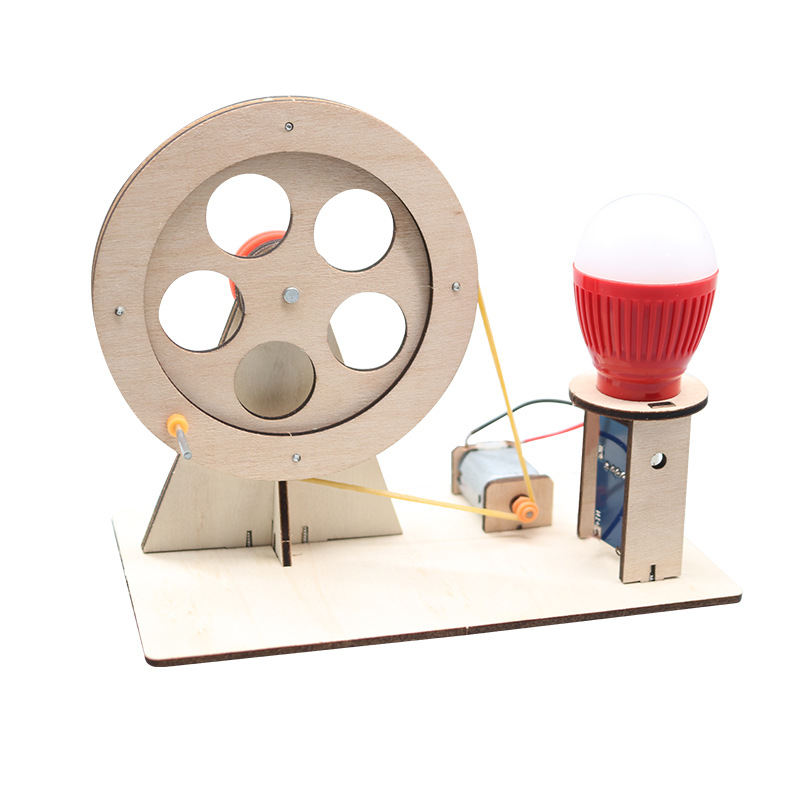 Mini DIY Hand Crank Generator  - Science Max recension och pris