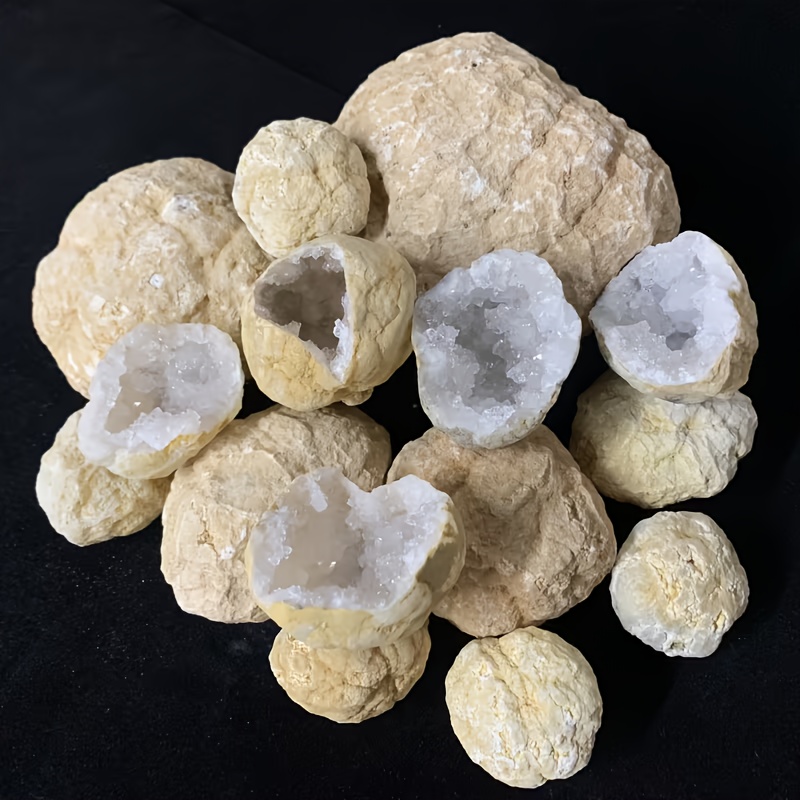 10/20pcs Natural Quartz Geode  - Geode Crystal Break recension och pris