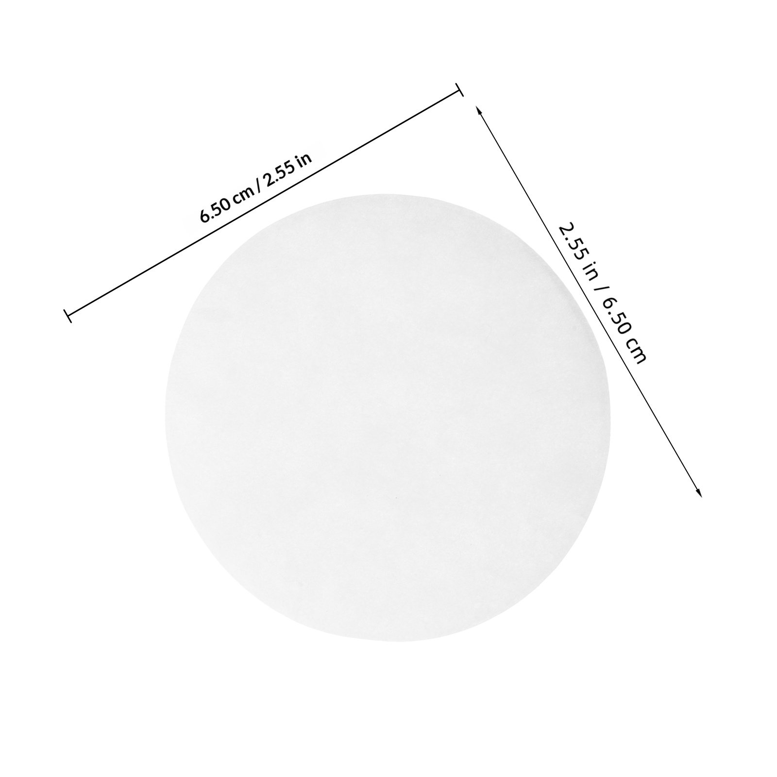 100pcs Laboratory Filter Paper - Science Experiment recension och pris