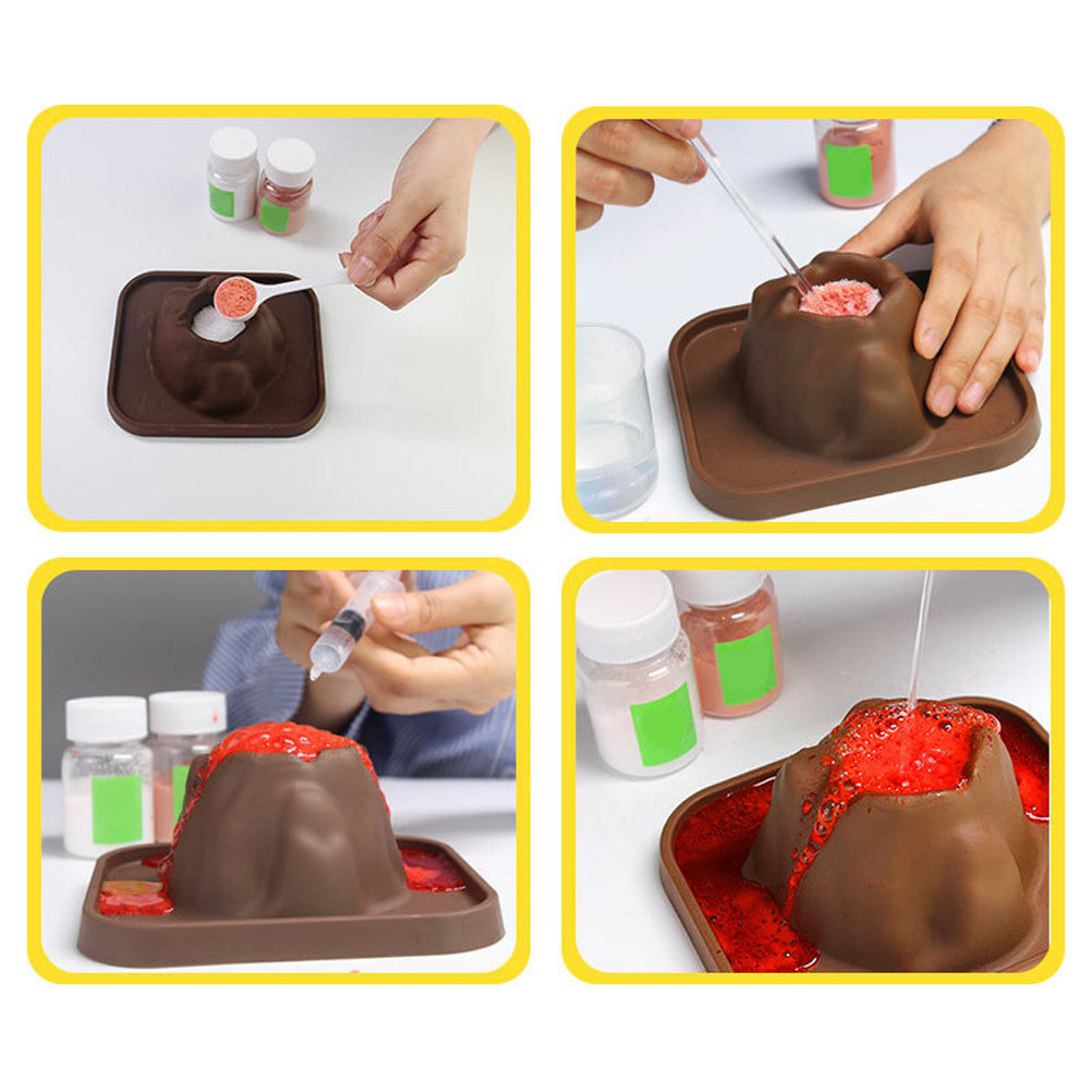 10Pcs High-Quality Volcano Sci - Volcano Kit Eruption recension och pris