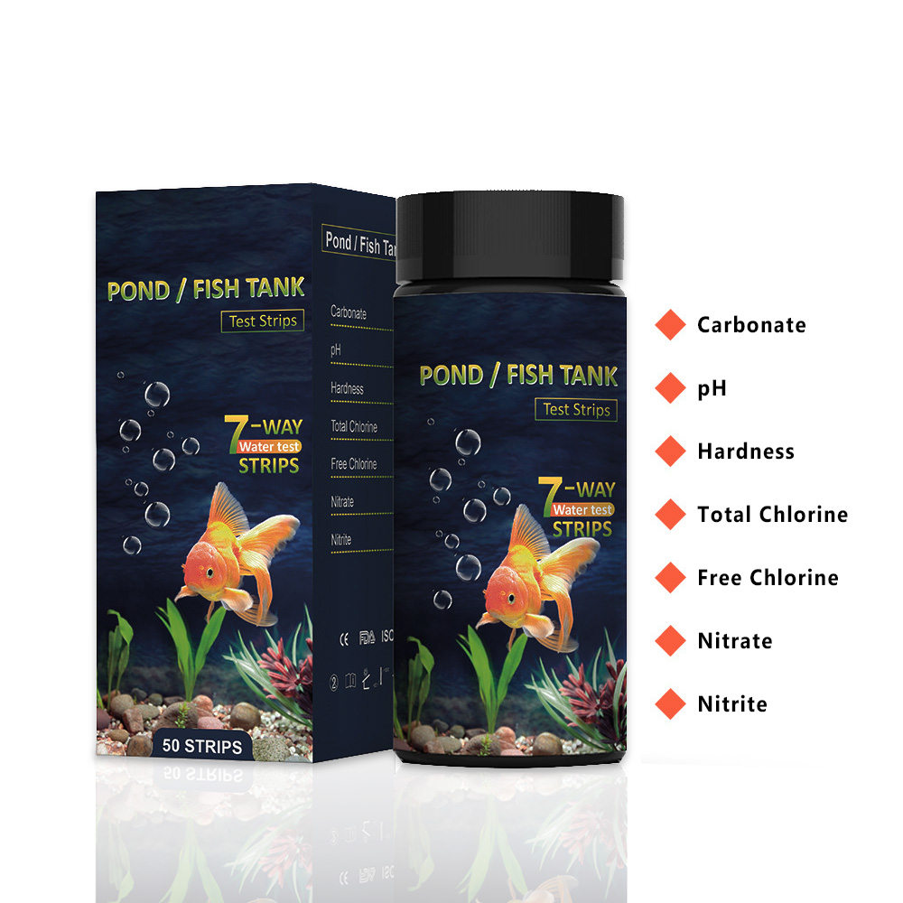 7 in 1 Aquarium Test Strips, 5 - Water Testing Kit recension och pris