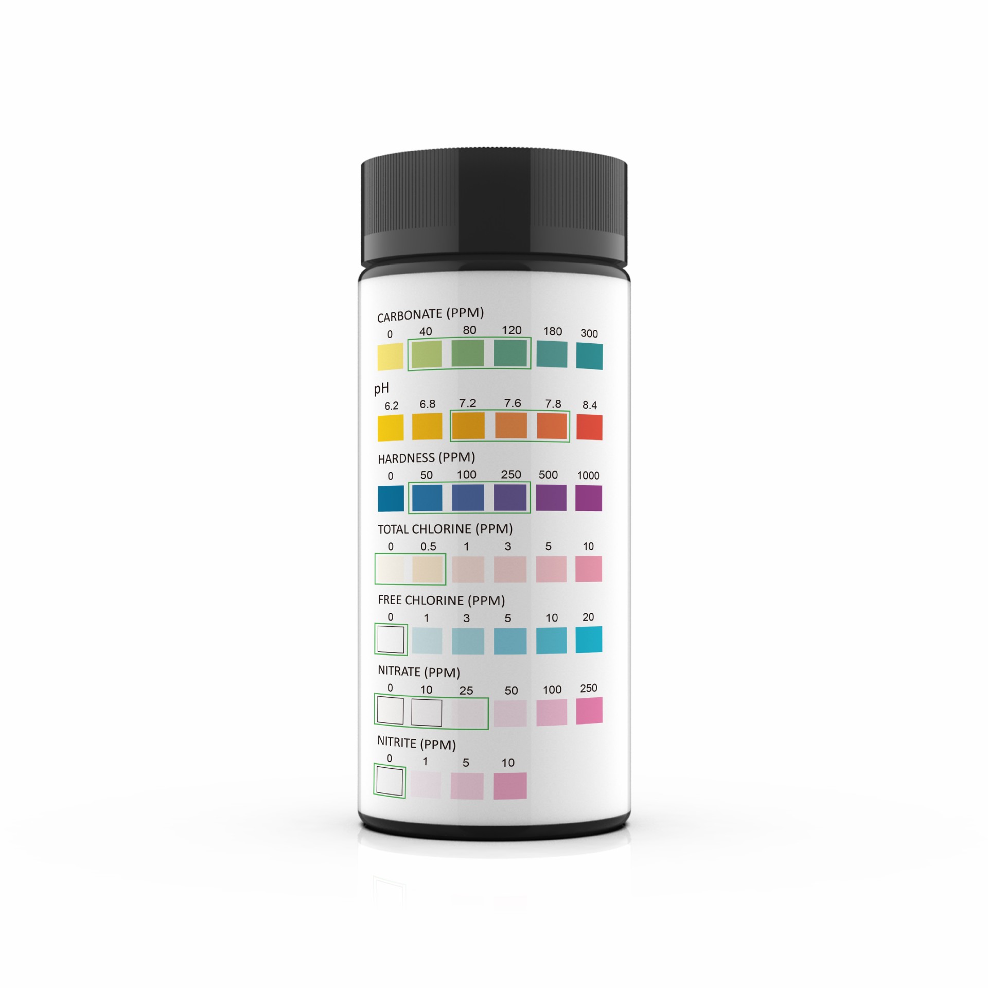 7 in 1 Aquarium Test Strips, 5 - Water Testing Kit recension och pris