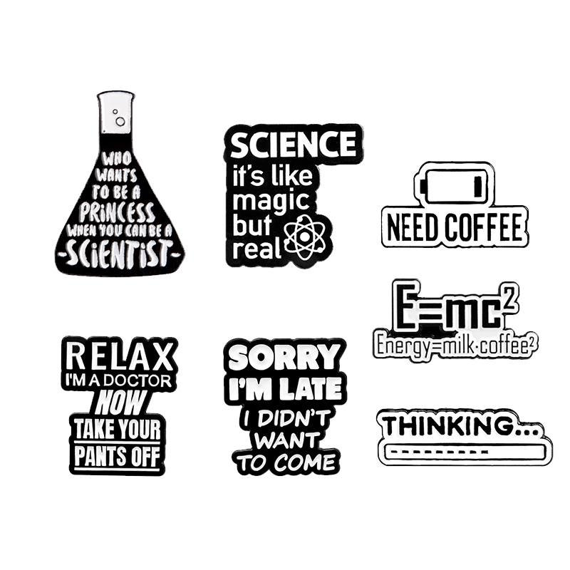 Coffee Time Enamel Pin Science - Science Buddies recension och pris
