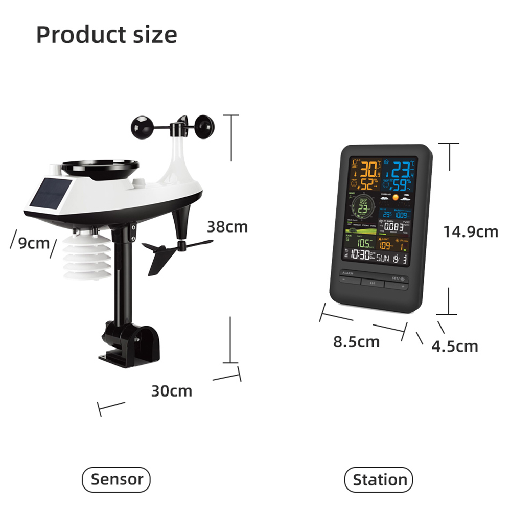 FJ3395TY /FJ3390A Weather Stat - Weather Station Indoor recension och pris