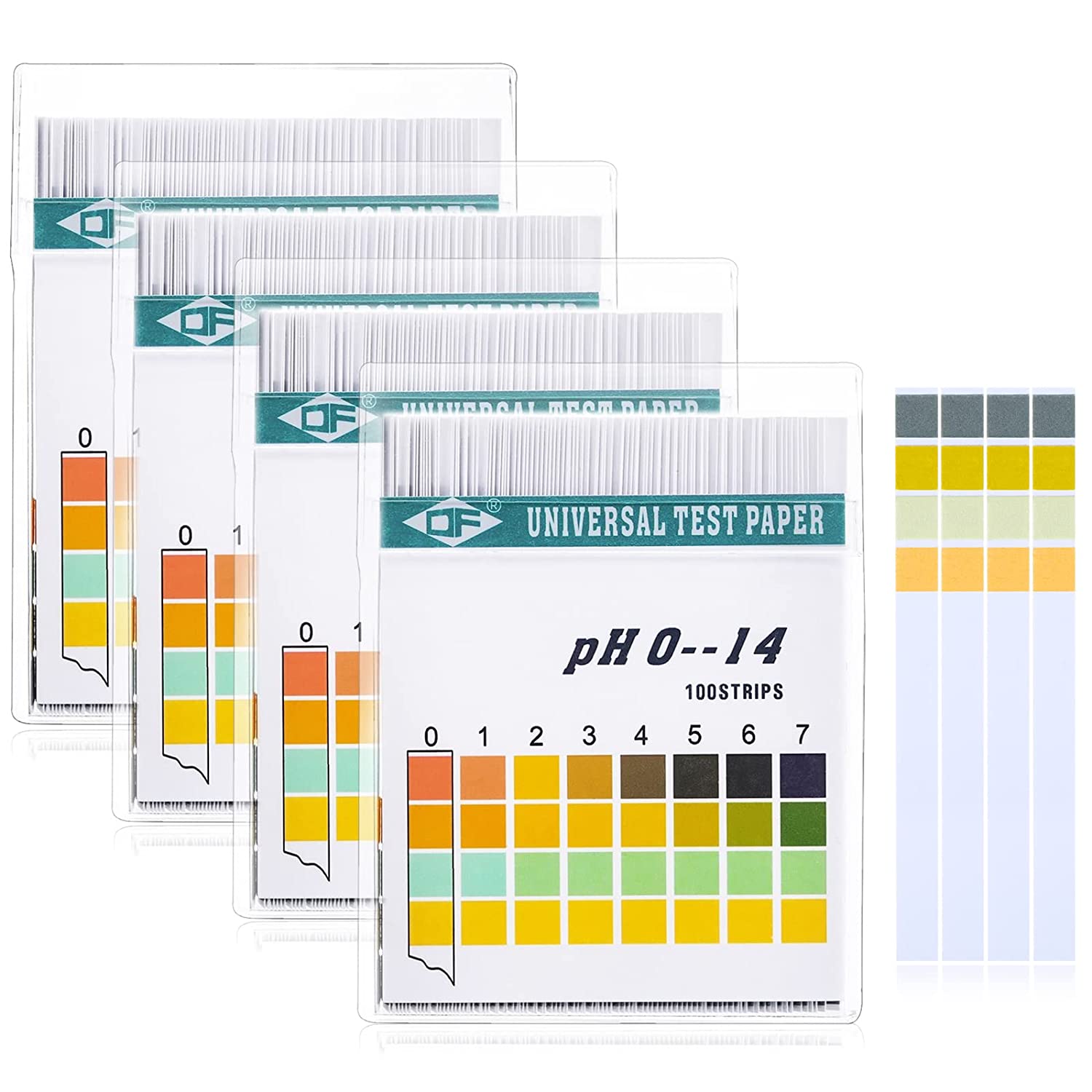 100 Strips 0-14 PH Alkaline Ac - Water Testing Kit recension och pris