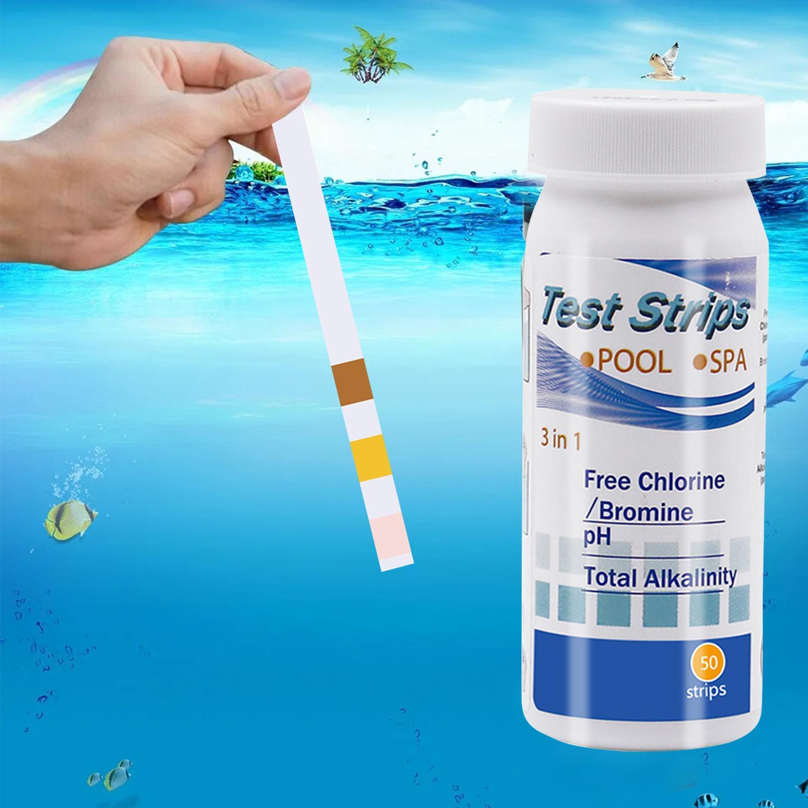 Chlorine PH Test Strips SPA Sw - Water Testing Kit recension och pris