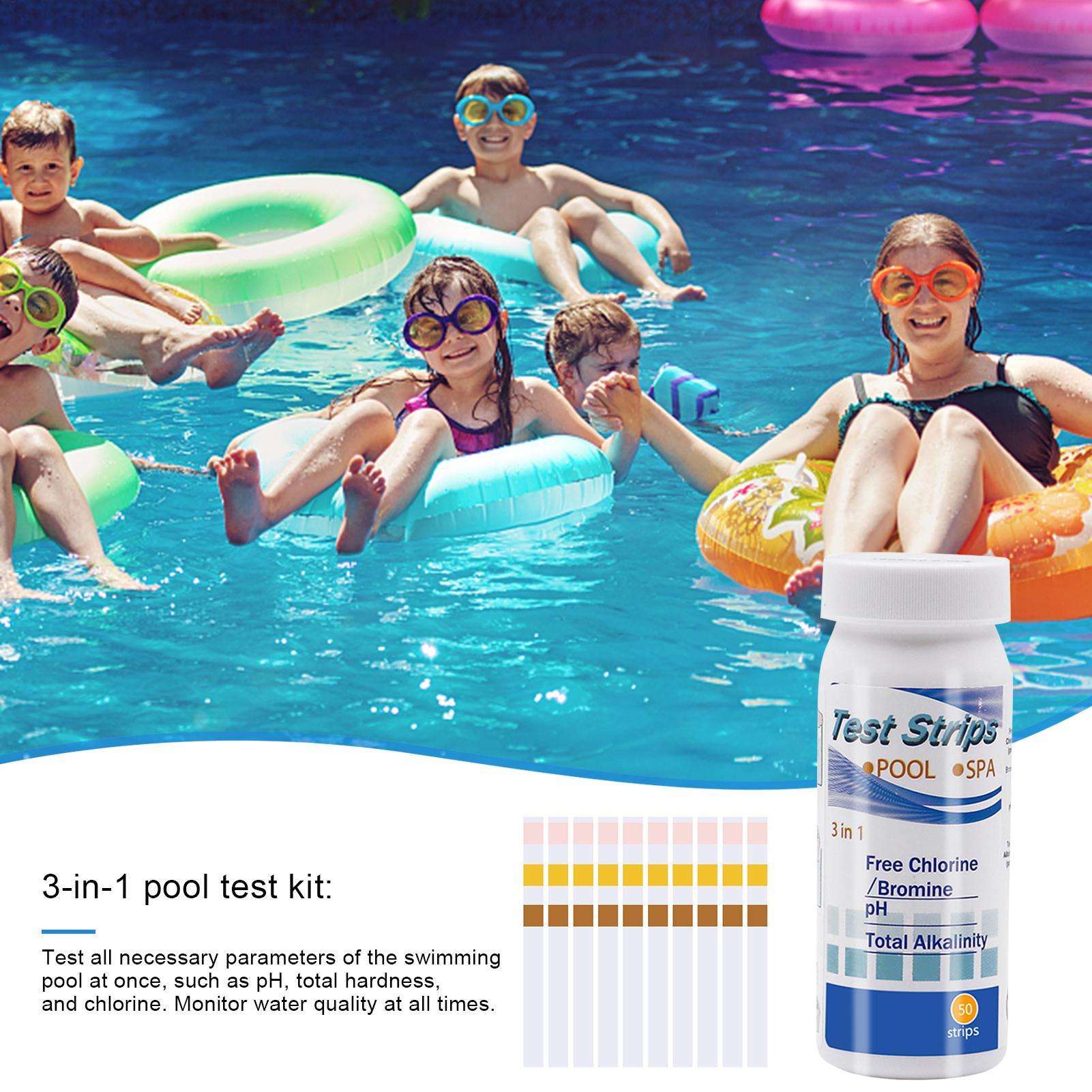 Chlorine PH Test Strips SPA Sw - Water Testing Kit recension och pris