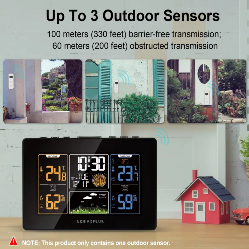 Wireless Weather Forecast Stat - Weather Station Indoor recension och pris