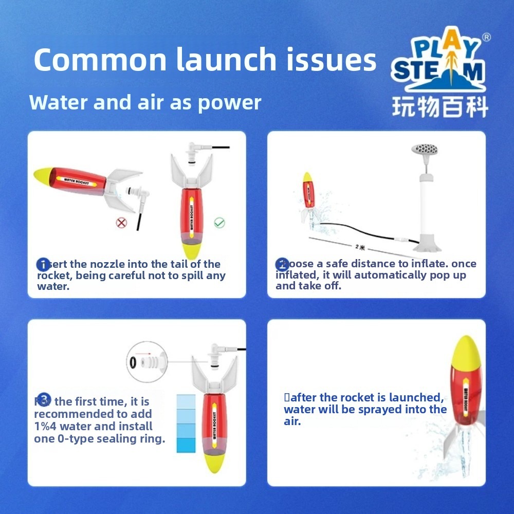 Water Rocket Science Experimen - Science Project Physics recension och pris