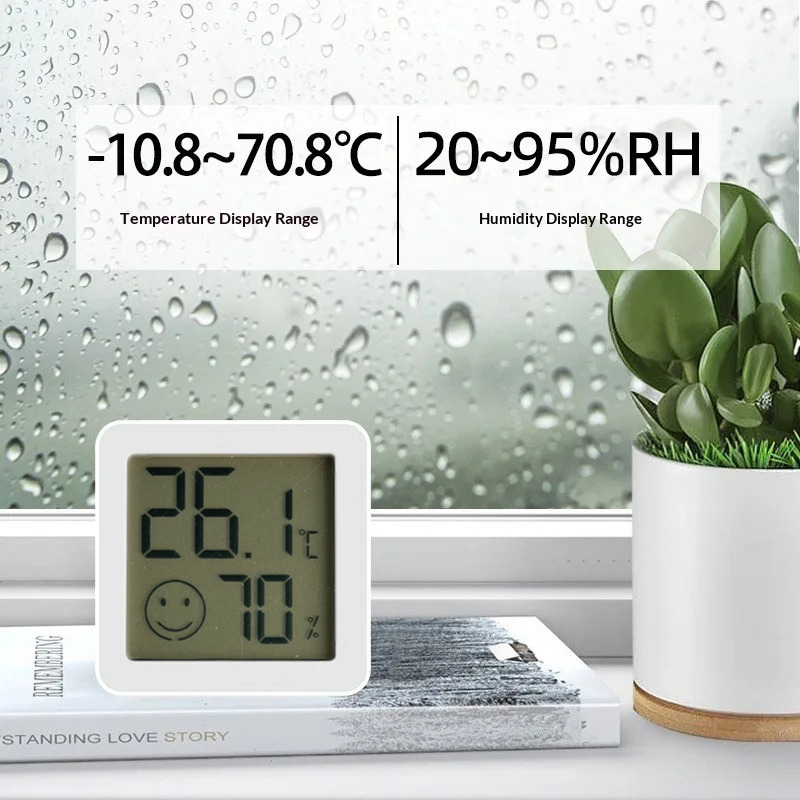 1/3pcsMini LCD Digital Thermom - Weather Station Indoor recension och pris