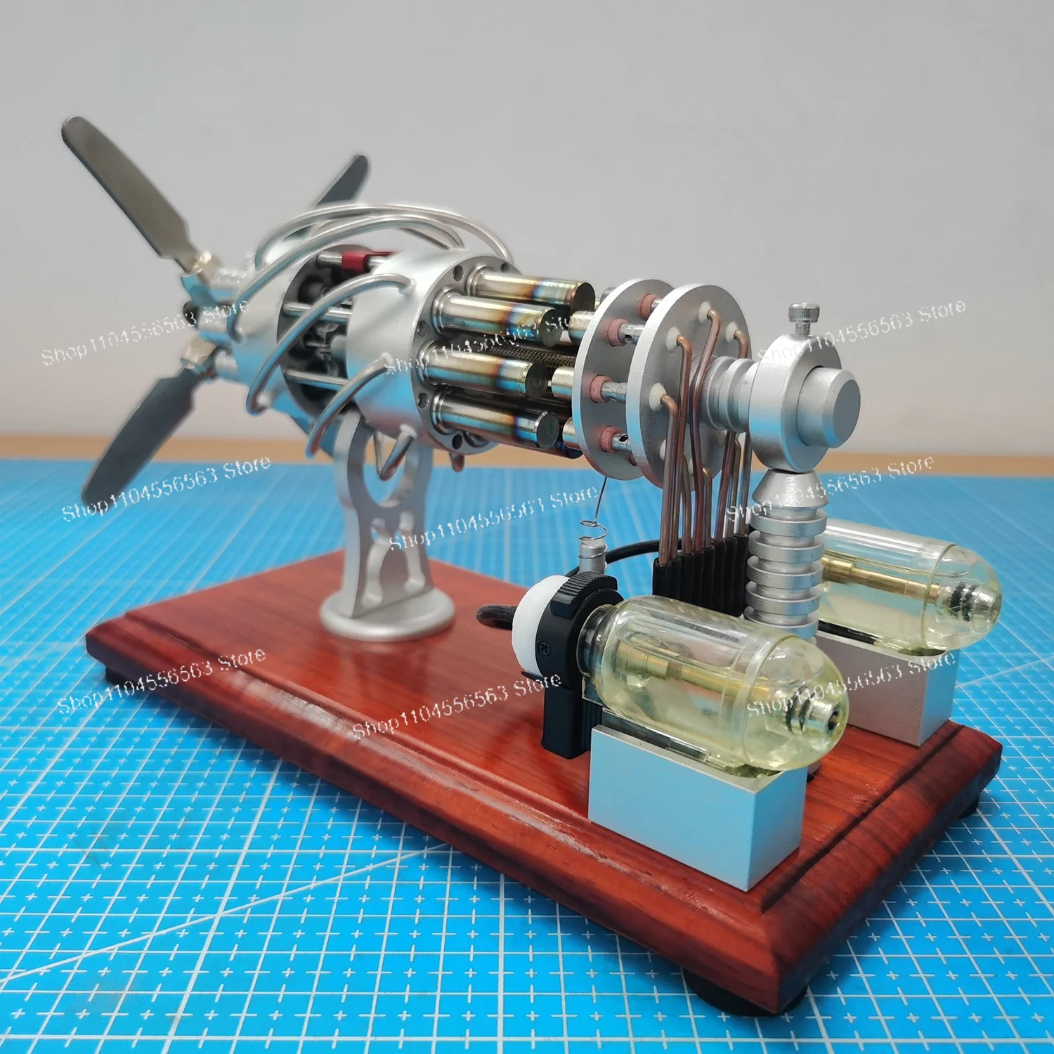 Hot Air 16-Cylinder Stirling E - Science Toys recension och pris