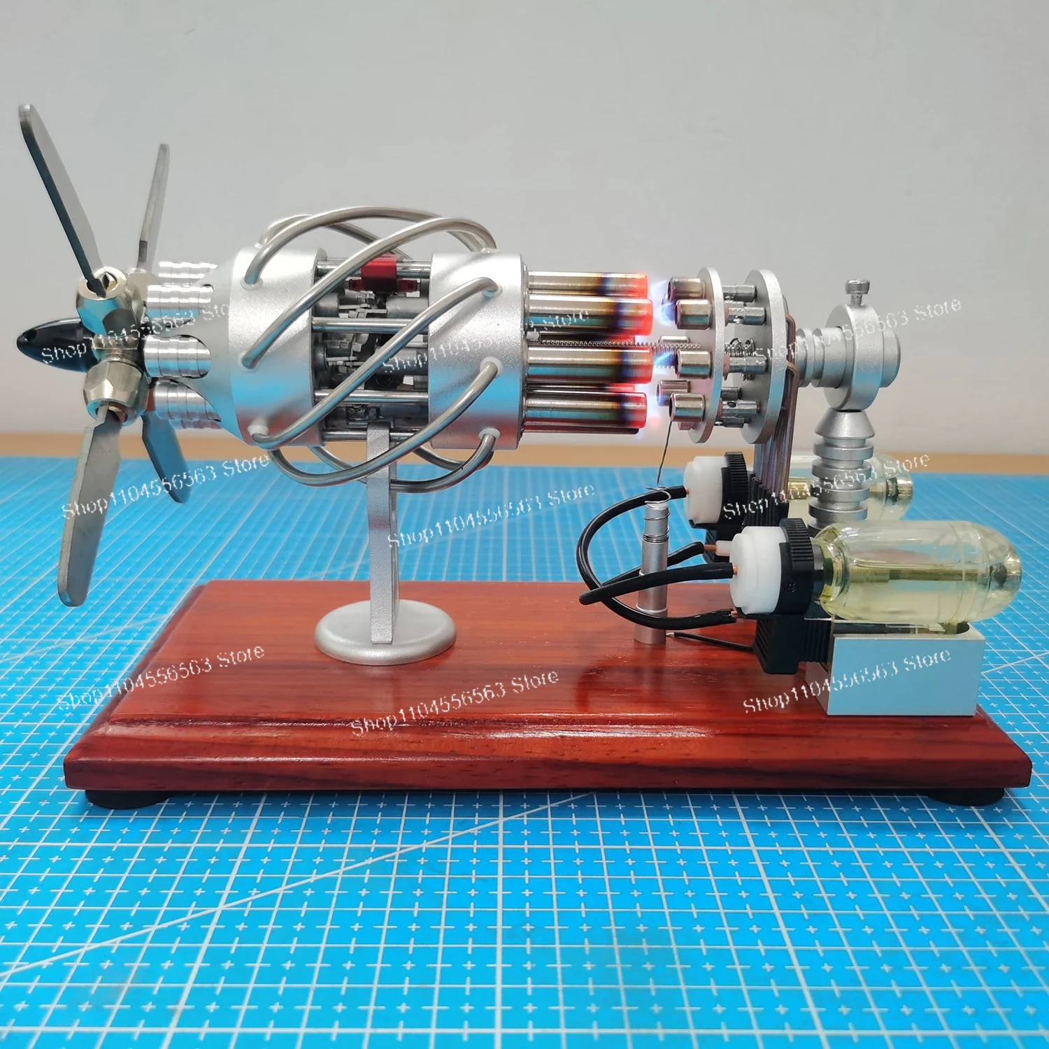 Hot Air 16-Cylinder Stirling E - Science Toys recension och pris