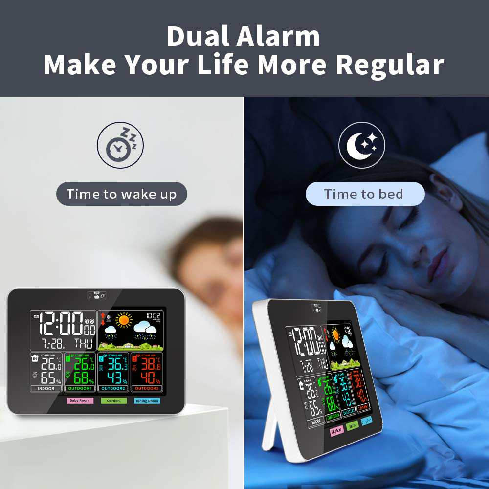 Weather Stations Wireless Indo - Weather Station Indoor recension och pris