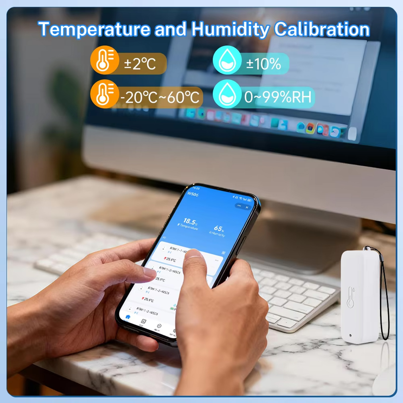 Tuya WiFi+RF433 Weather Statio - Weather Station Indoor recension och pris