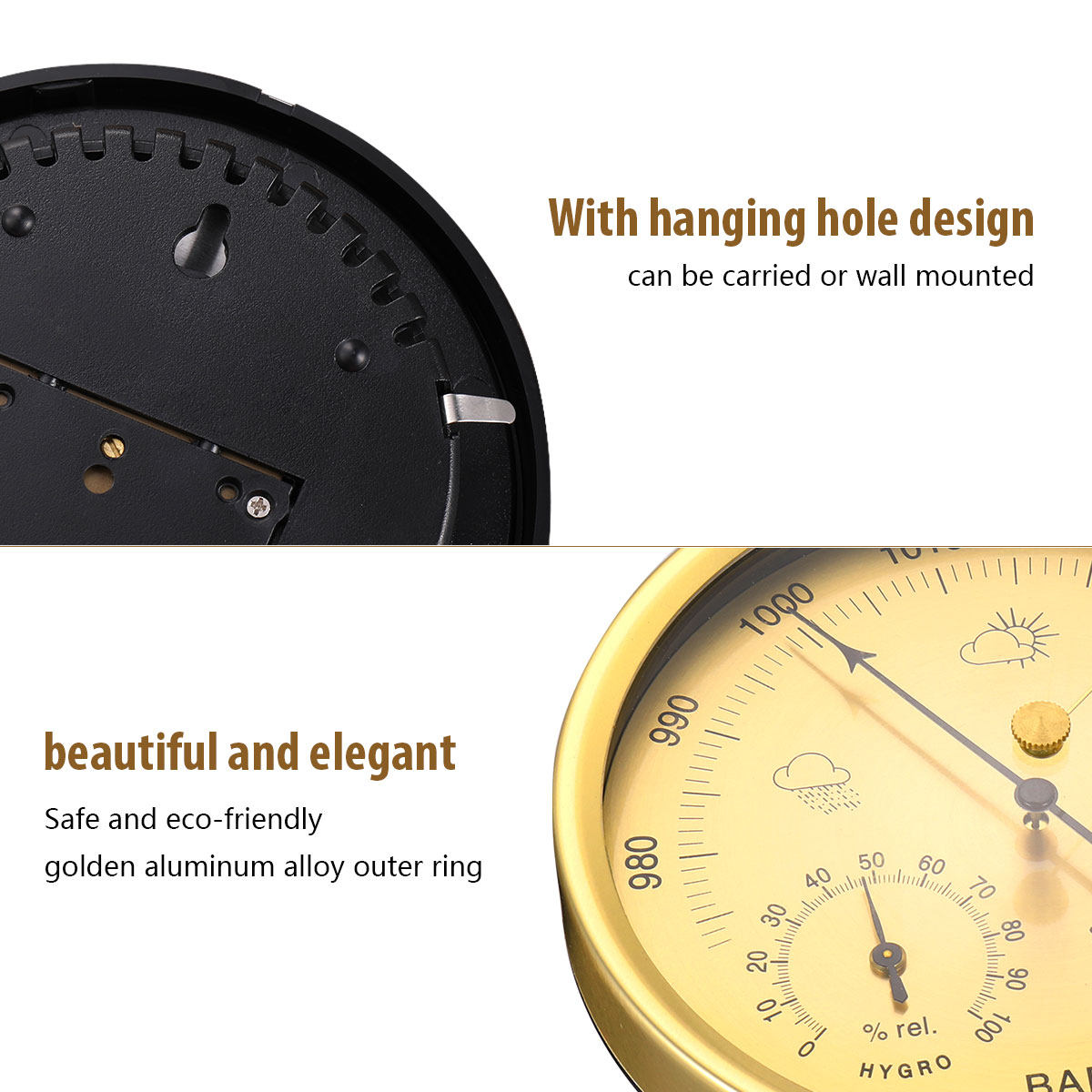 3-in-1 Analog Barometer Thermo - Barometer Analog Classic recension och pris